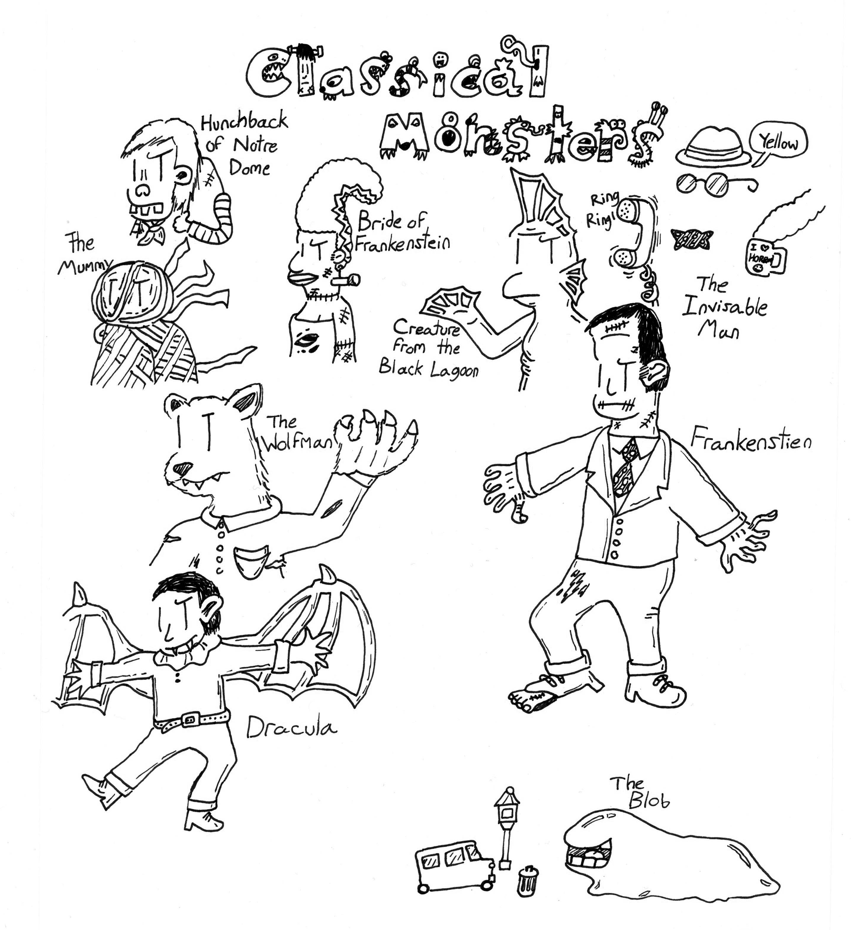 classical monsters