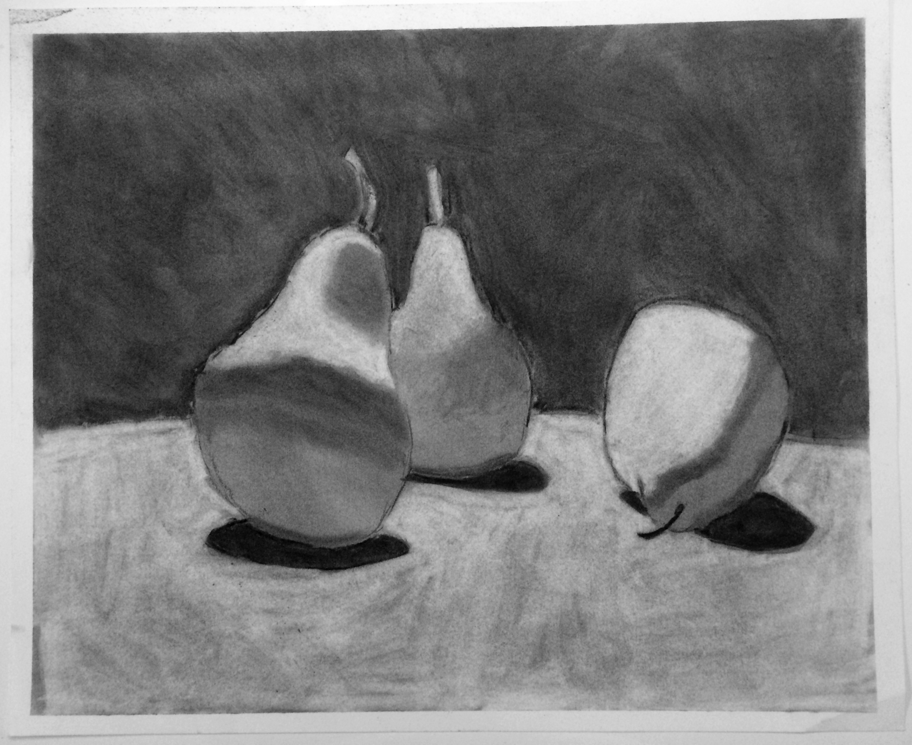 trio of pears